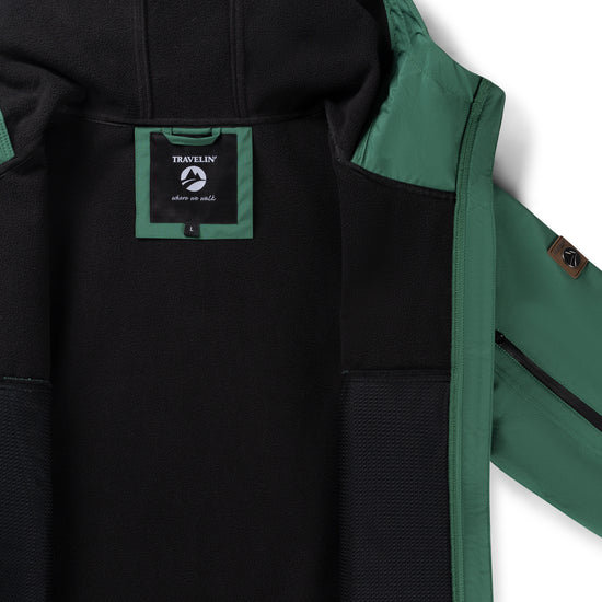 Stian Men - Softshell jacket - Waterproof - Dark green DCI