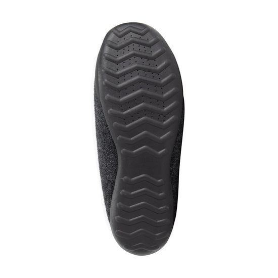Back2Home Men - House slippers - Wool - Dark grey UNS