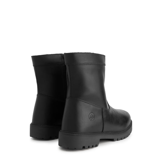 Husby Men - Boots - Wool-lined - Black BD