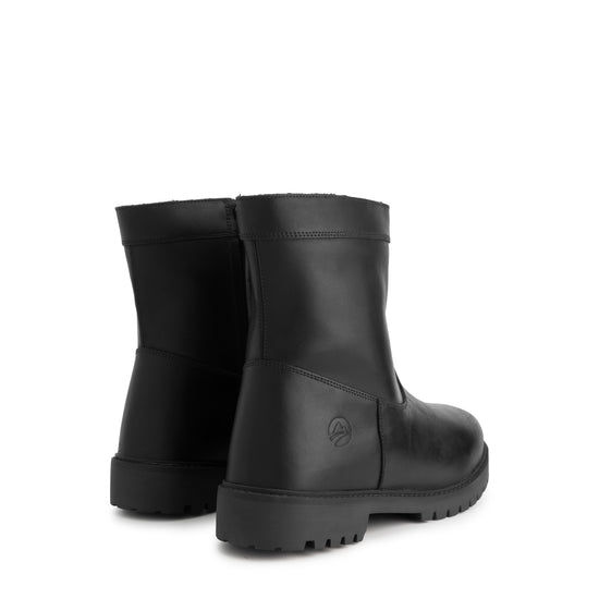 Husby Men - Boots - Wool-lined - Black BD