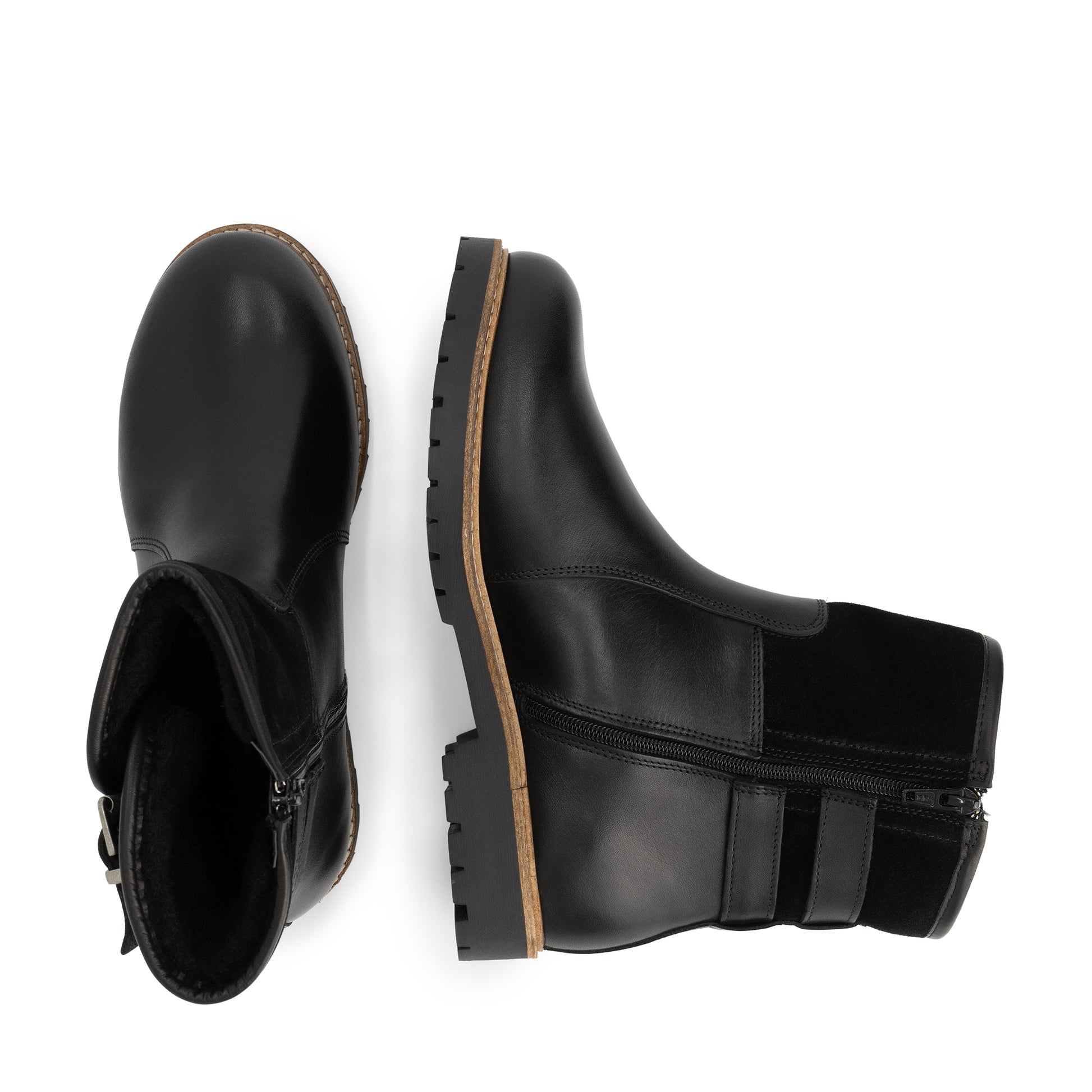 Elva Women - Ankle boots - Wool-lined - Black UPD