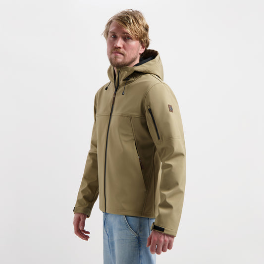 Stian Men - Softshell jacket - Waterproof - Brown MV