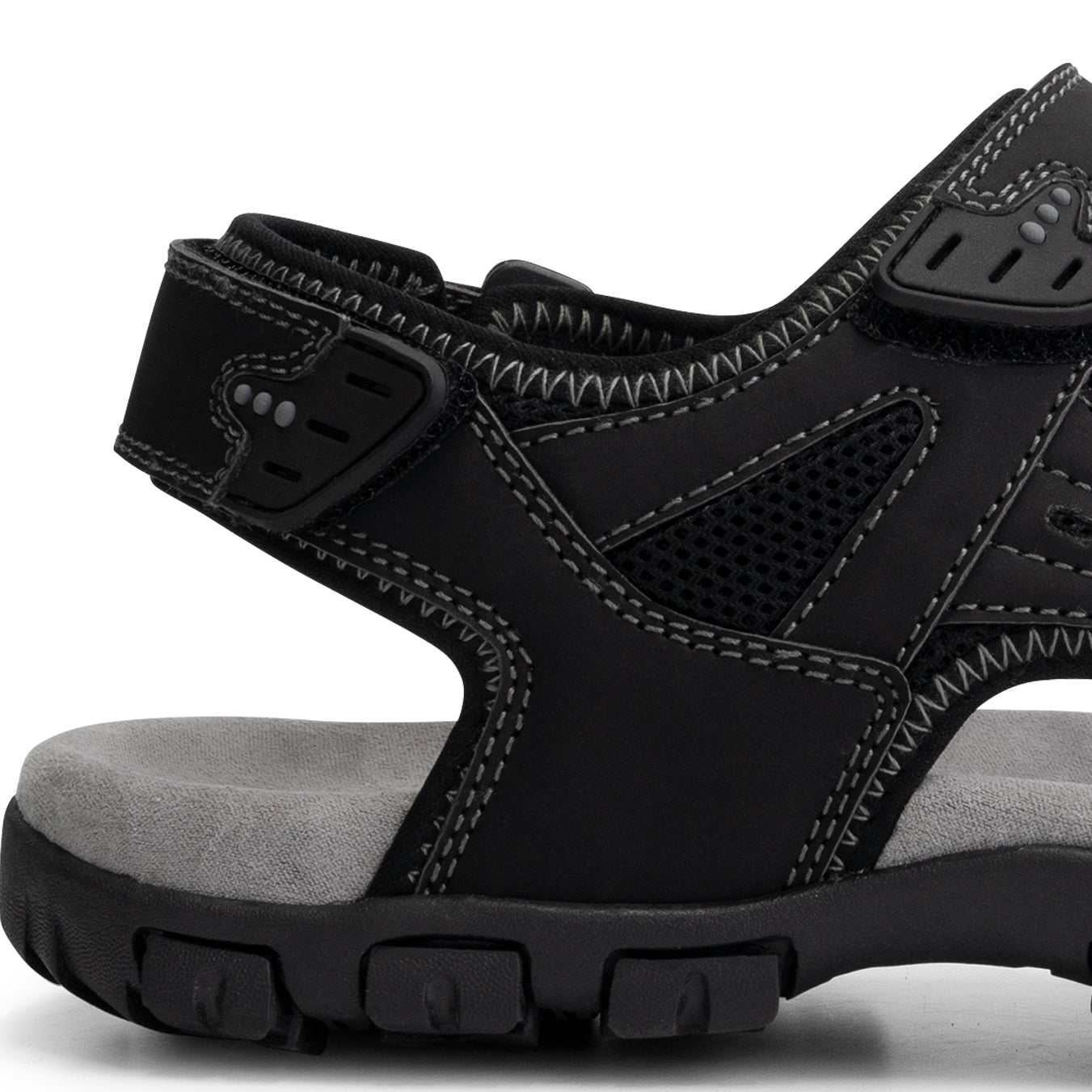 Horten Men - Hiking sandals - Black DFH