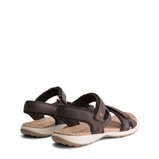 Sollia - Hiking sandals - Women - Dark brown BD