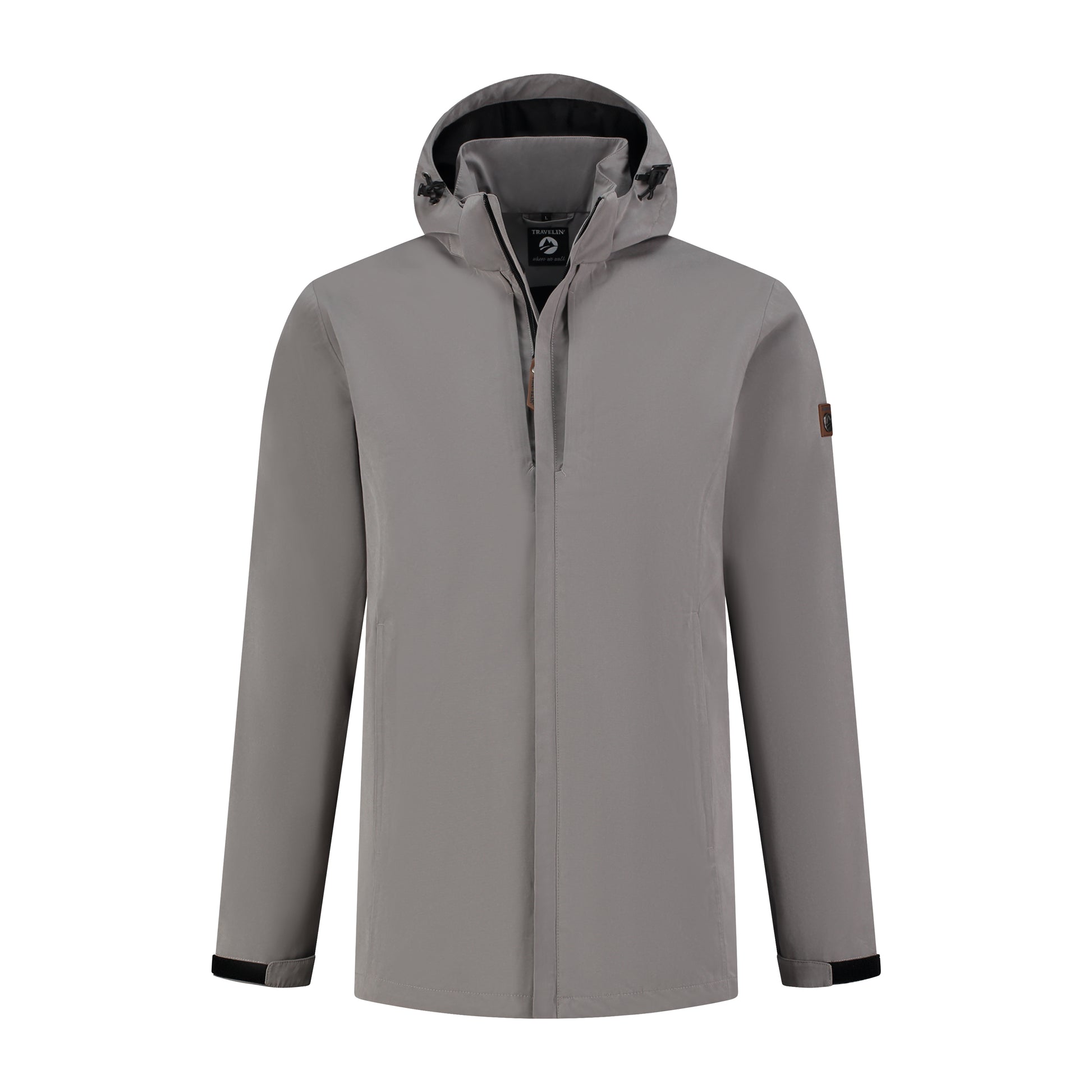 Davin Men - Softshell jacket - Waterproof - Grey F