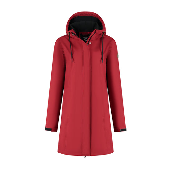 Erika - Waterproof softshell jacket - Women - Red F