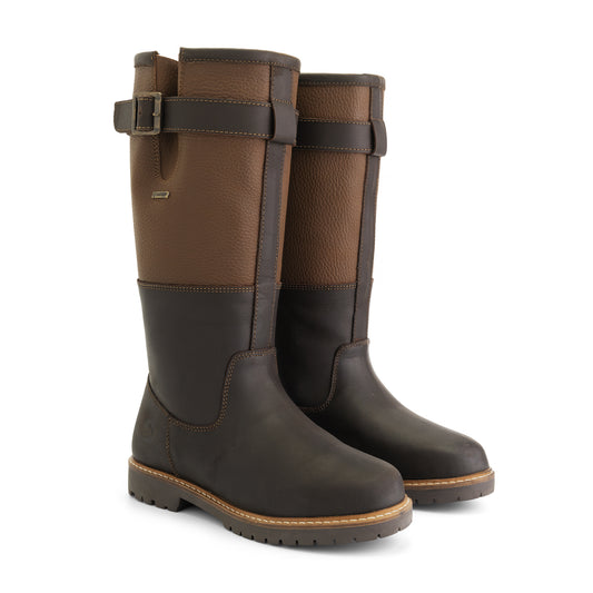 Grimstad - Wool-lined outdoor boots - Women - Dark brown FRD