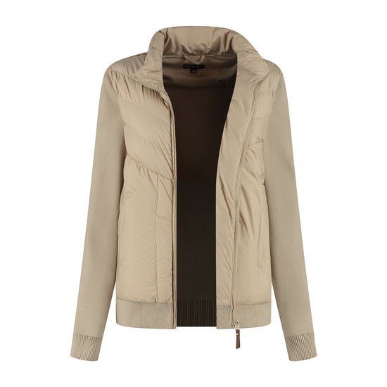 Dana Women - Outdoor cardigan - Padded - Sand CVO