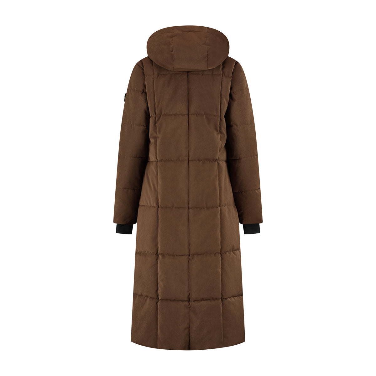 Andels Women - Puffer Winter Jacket - Waterproof - Dark Brown B