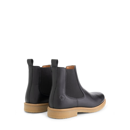 Egleton  Men - Chelsea boots - Leather - Black BD