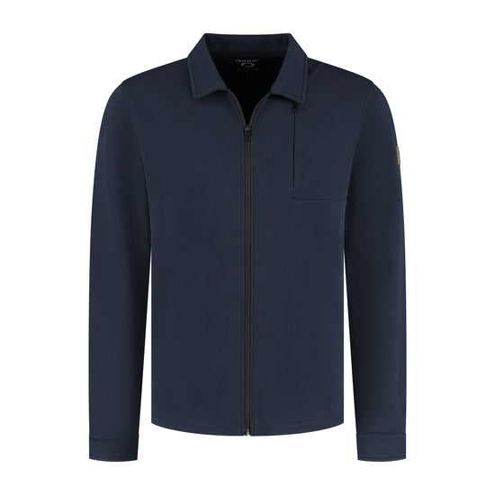 Njord - Cardigan - Men - Navy F