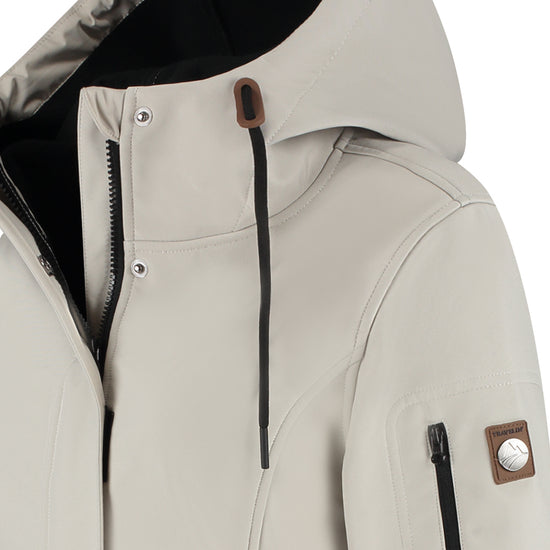 Malika Women - Softshell jacket - Waterproof - Sand DCB