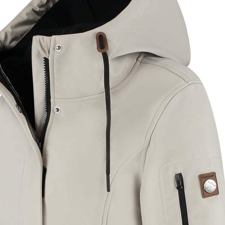 Malika Women - Softshell jacket - Waterproof - Sand DCB