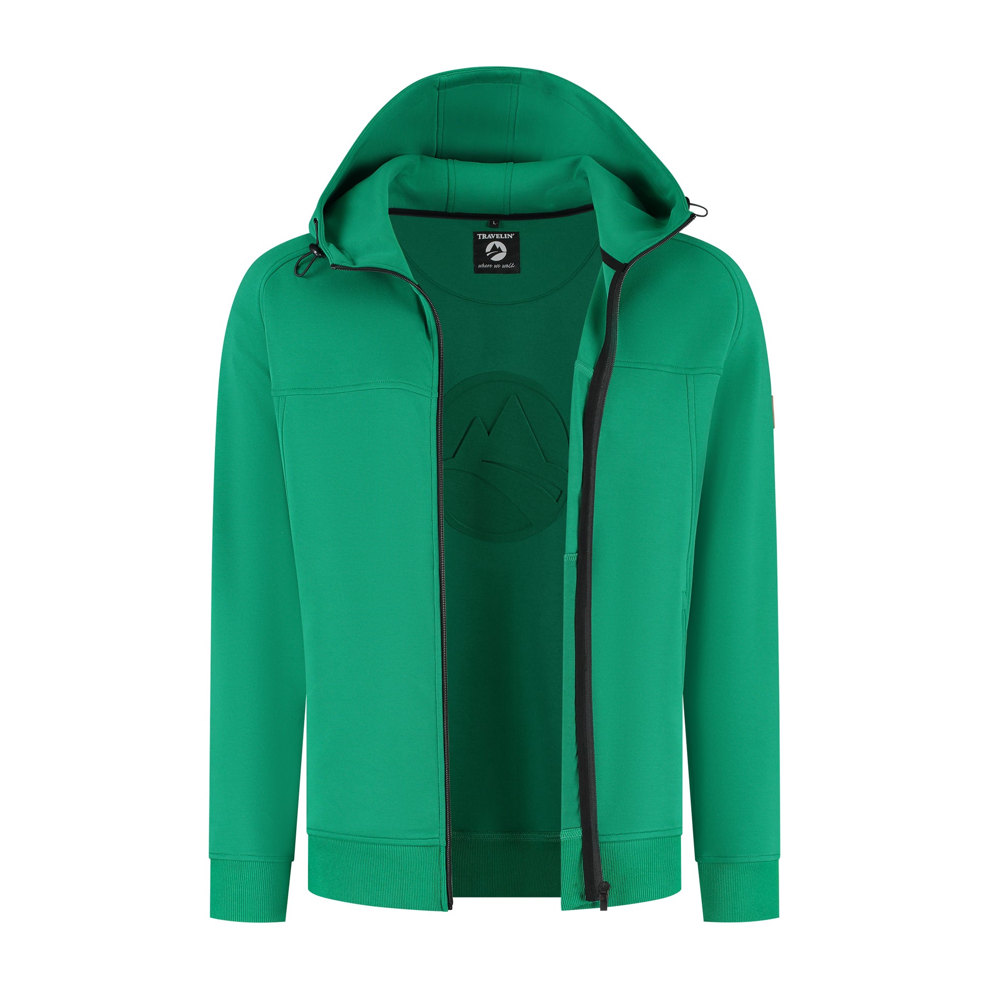 Soren Men - Outdoor cardigan - Sweater - Dark green CVO