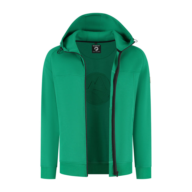 Soren Men - Outdoor cardigan - Sweater - Dark green CVO