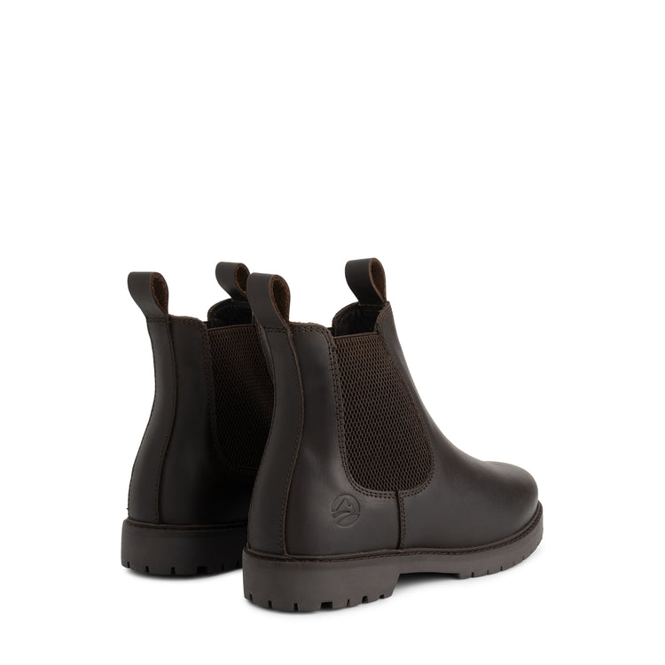 Raufoss Women - Chelsea boots - Wool-lined - Dark brown BD