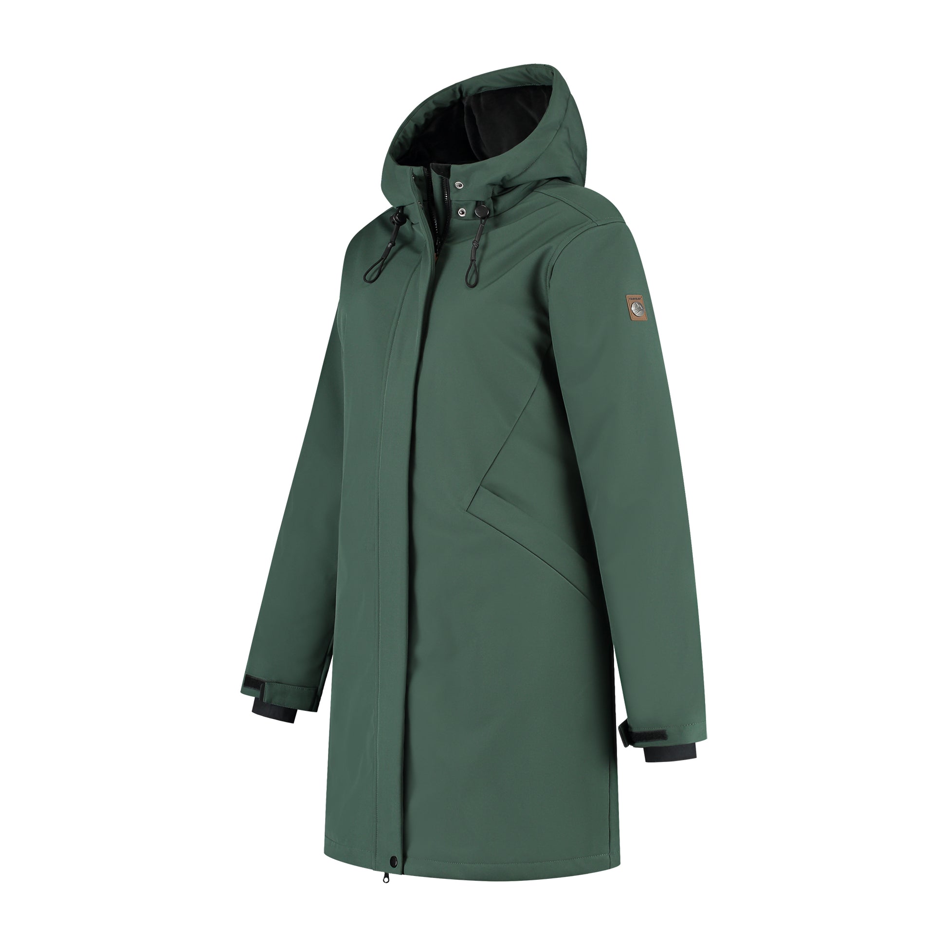 Elina Women - Softshell jacket - Padded - Dark green FL