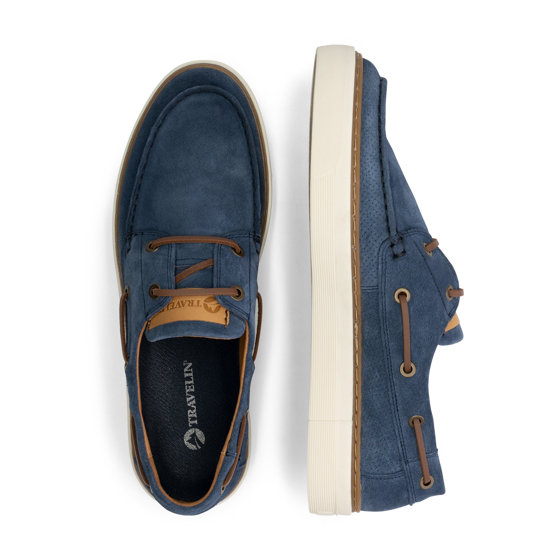 Shipton Men - Lace-up shoes - Suede - Blue UPD