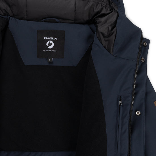 Krist Men - Softshell jacket - Padded - Navy DCI