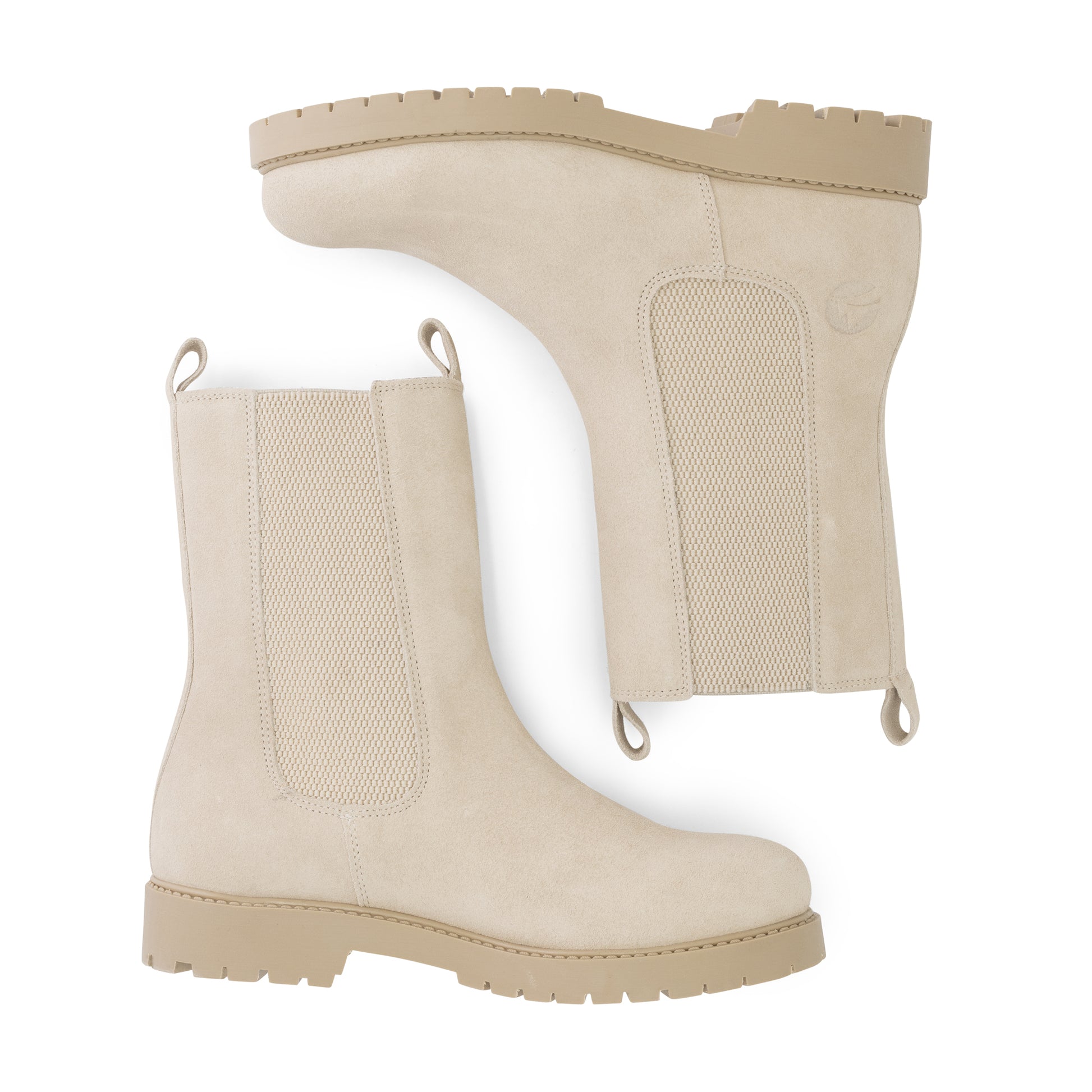 Glomma Women - Chelsea boots - Suede - Sand UPD