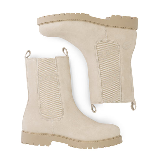 Glomma Women - Chelsea boots - Suede - Sand UPD