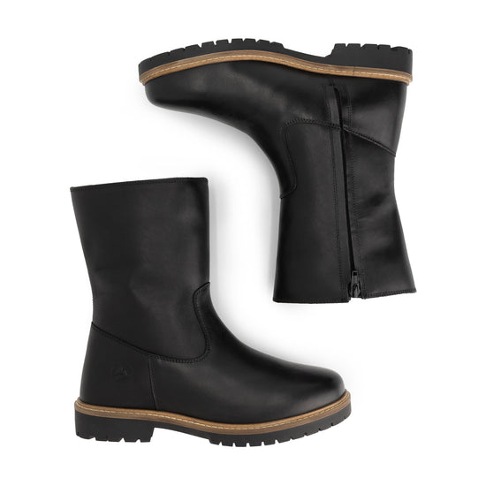 Bjornstad Women - Boots - Wool-lined - Black UPD