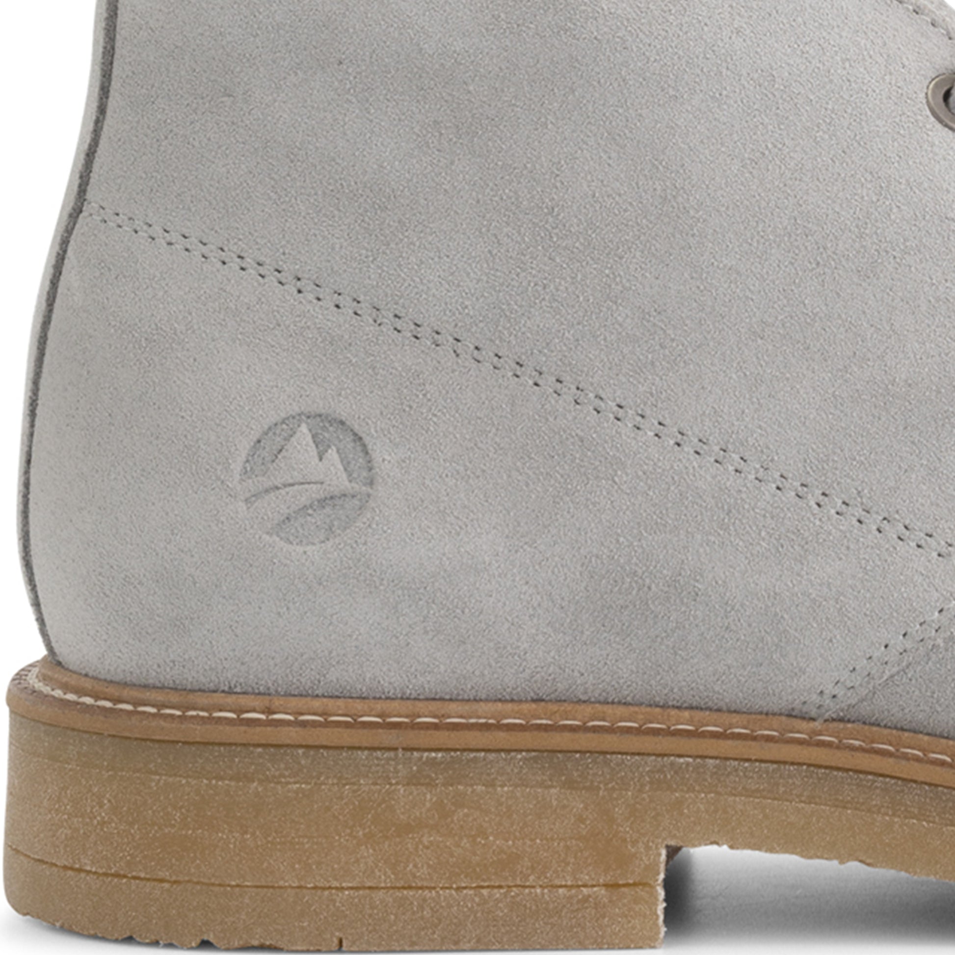 Redhill Men - Mid lace-up shoes - Suede - Grey DFH