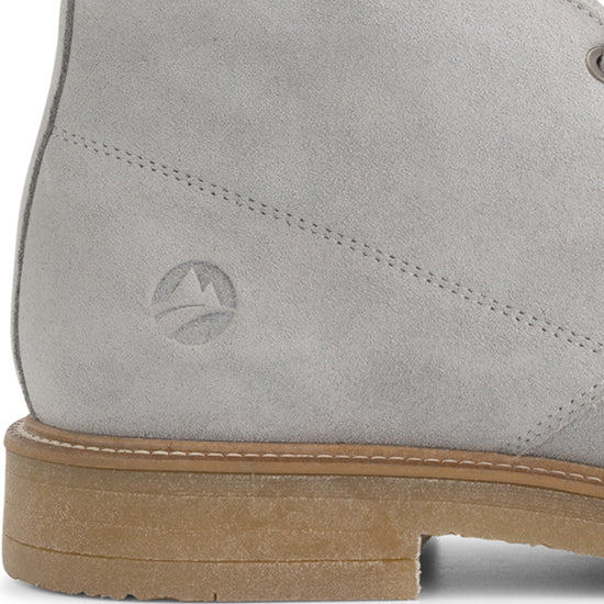 Redhill Men - Mid lace-up shoes - Suede - Grey DFH