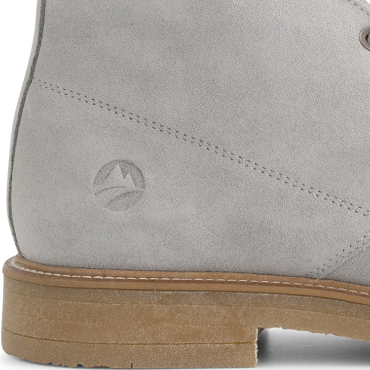 Redhill Men - Mid lace-up shoes - Suede - Grey DFH