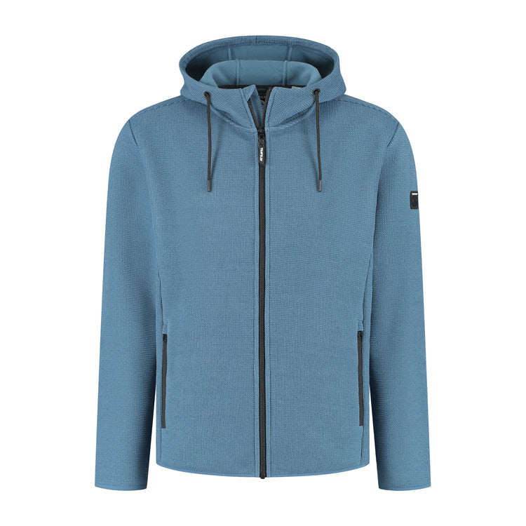 Tyko Men - Outdoor Vest - Fleece - Blue F