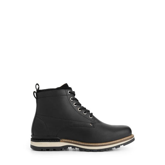 Mosbjerg Men - Lace-up boots - Wool-lined - Black R