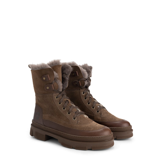 Tremblant Dames - Winterboots - Wolgevoerd - Donkerbruin
