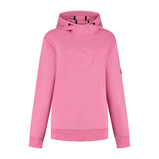 Marte Women - Outdoor sweater - Hoodie - Pink F