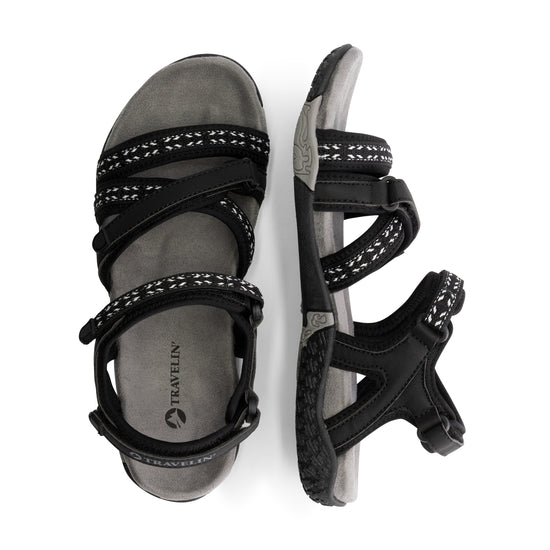 Leira Women - Hiking sandals - Black UPD