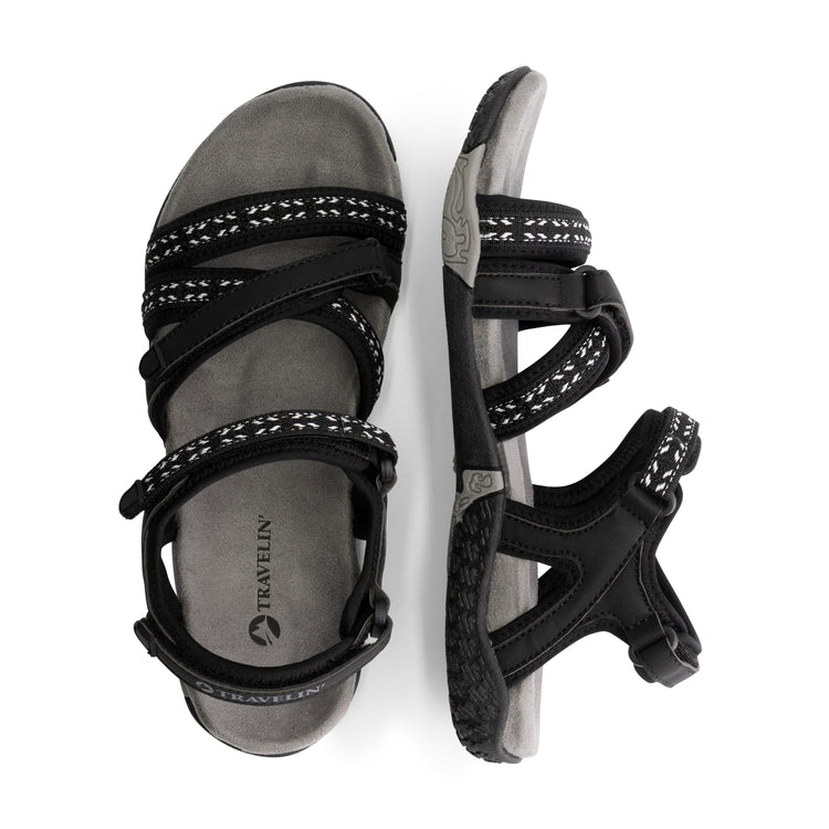 Leira Women - Hiking sandals - Black UPD