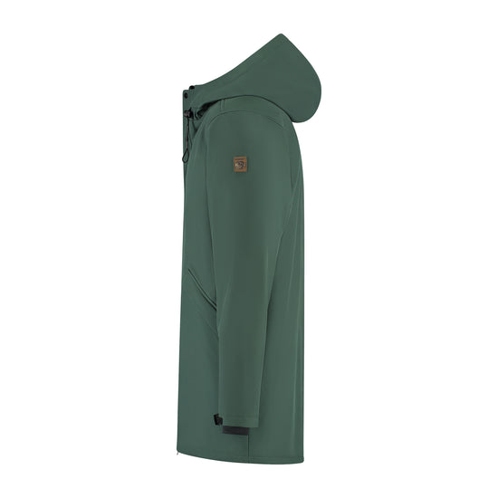 Enok Men - Softshell jacket - Padded - Dark green L