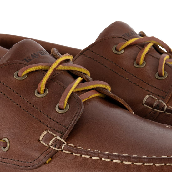 Plymouth Men - Boat shoes - Leather - Brown DFW