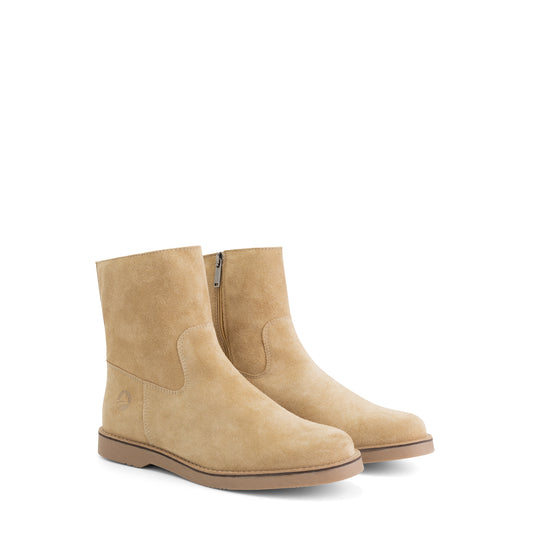 Vivienne - Suede ankle boots - Women - Sand FRD