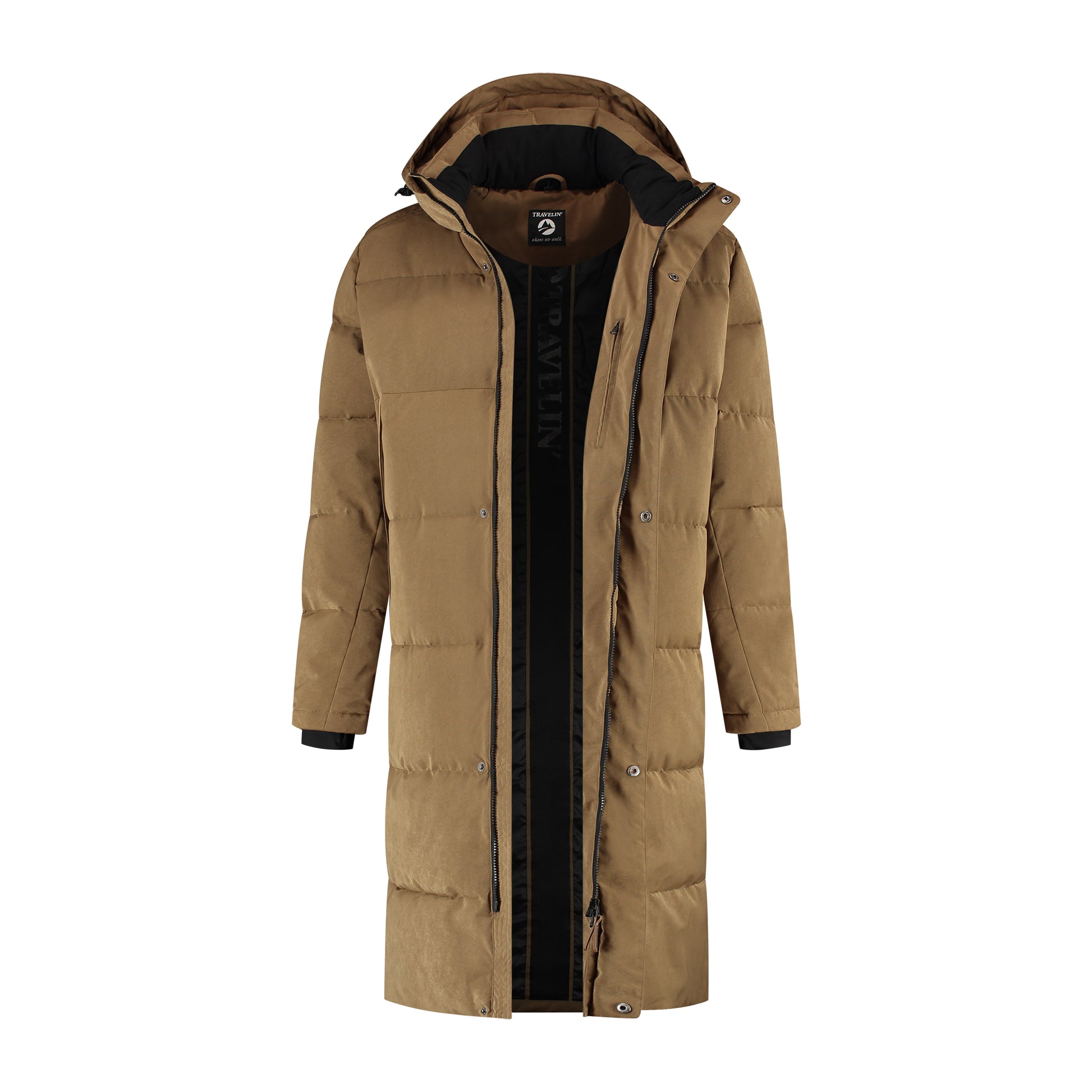 Kalmar Men - Puffer jacket - Water-resistant - Brown CVO