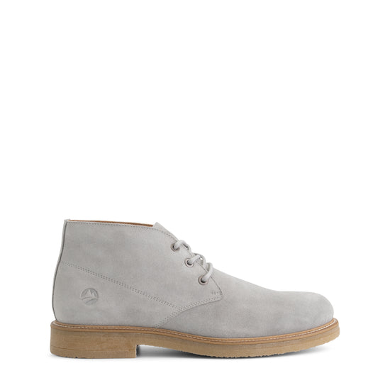 Redhill - Suede lace-up shoe - Men - Grey R