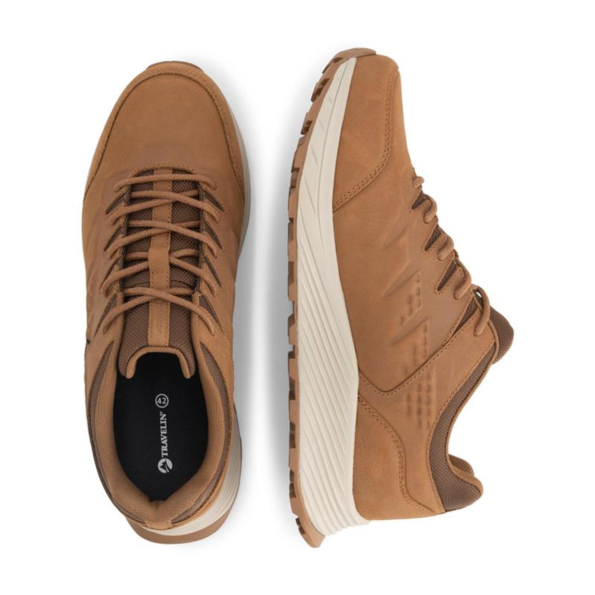 Skagan Men - Low hiking shoes - Waterproof - Cognac UPD