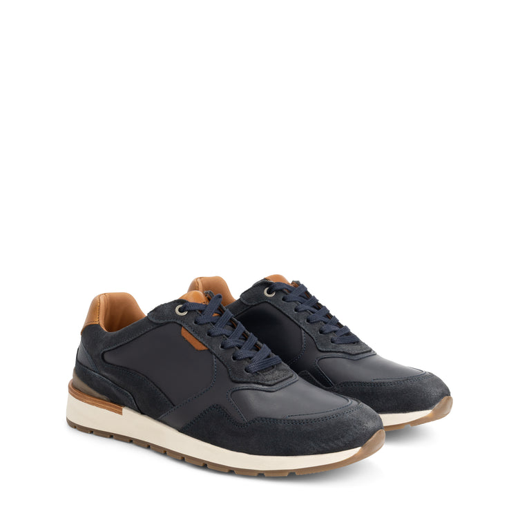 Dalton Men - Sneakers - Leather - Navy FRD