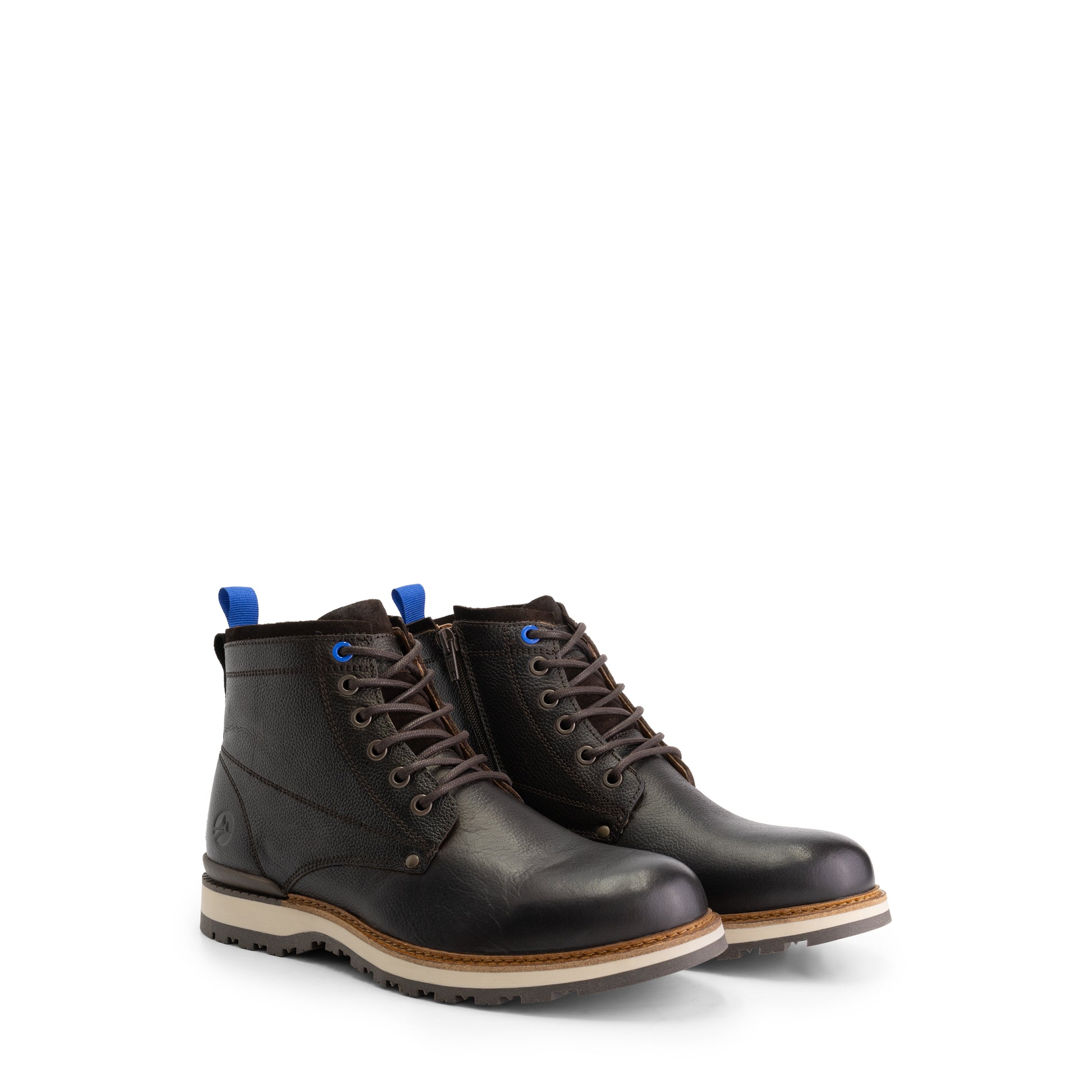 Malling Men - Lace-up boots - Leather - Brown FRD