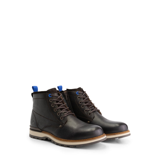 Malling Men - Lace-up boots - Leather - Brown FRD