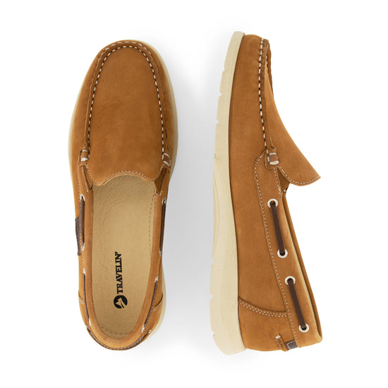 Seatown Women - Slip-ons - Nubuck - Cognac UPD