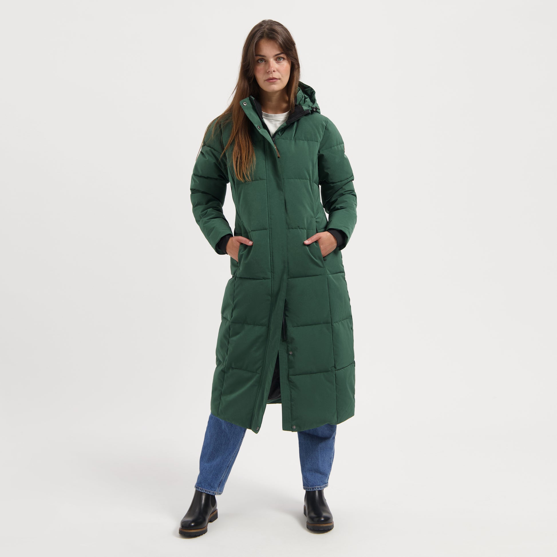 Freya Women - Puffer jacket - Fitted - Light blue MV