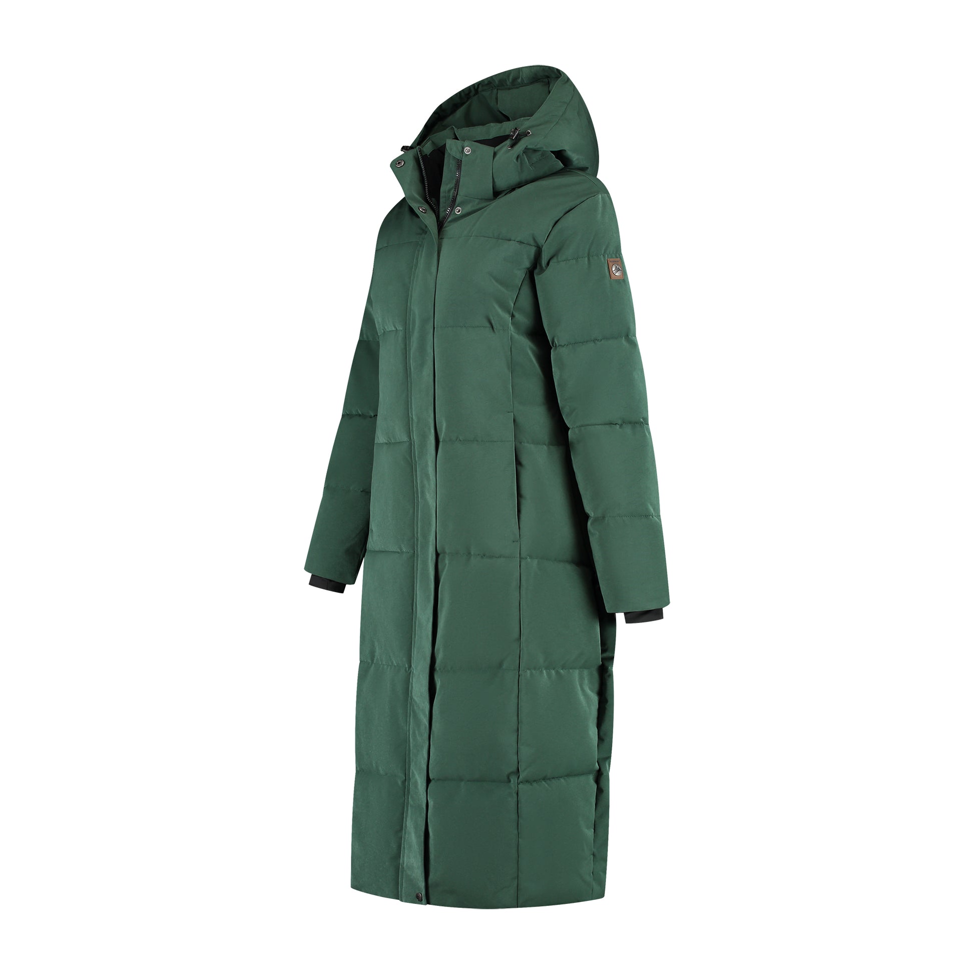 Freya Women - Puffer jacket - Fitted - Dark green FL