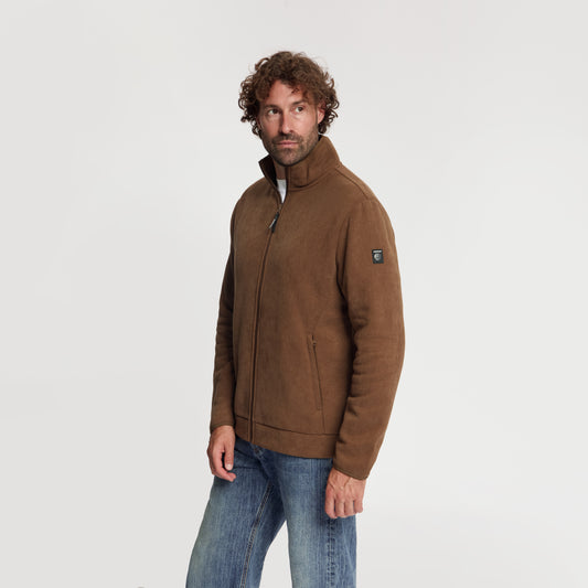 Rolf Men - Outdoor Vest - Fleece - Dark Brown MV2