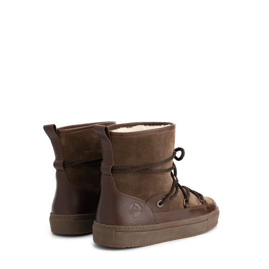 Norquay Women - Winter Boots - Wool-Lined - Dark Brown BD