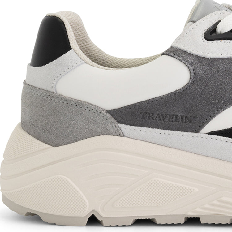 Rushden Men - Sneakers - Leather - Grey/Black DFH